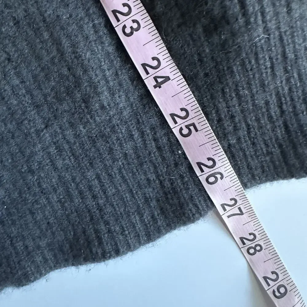 Jenni Kayne Chasmere Cocoon Cardigan Women’s Size XS Oversized Carbon Gray - Picture 11 of 11